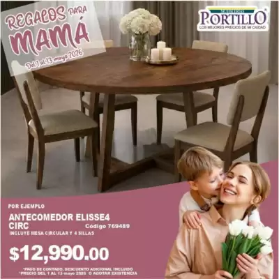 Mueblerías Portillo (válido hasta 13-05)