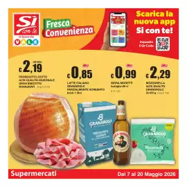 Volantino Sì con te Pagina 1