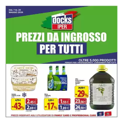 Docks Cash&Carry (valido fino al 20-05)