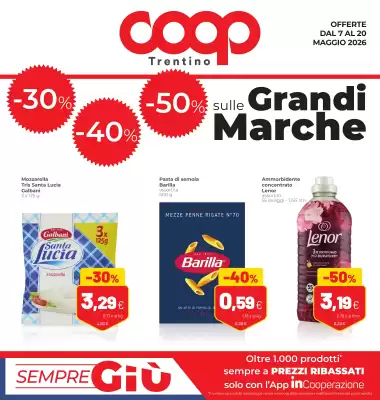 Coop Trentino (valido fino al 20-05)