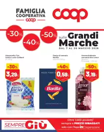 Volantino Coop famiglia cooperativa Pagina 1