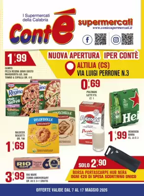 Conté (valido fino al 17-05)