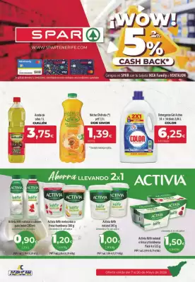Folleto Spar Tenerife (válido hasta el 20-05)