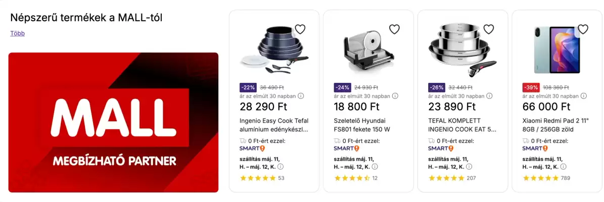 Mall akciós újság (érvényes eddig: 20-05)