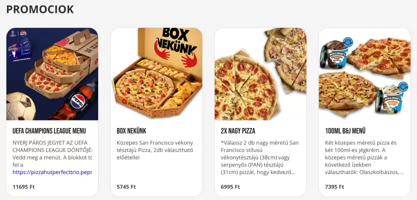 Pizza Hut (érvényes eddig: 17-05)
