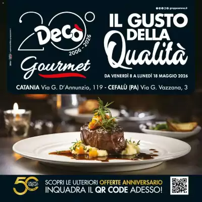 Gourmet Déco (valido fino al 18-05)