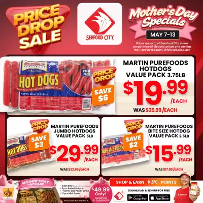 Seafood City (valid until 13-05)