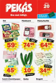 Pekås reklamblad vecka 20 Sida 1