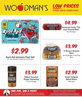 Woodman's (valid until 13-05)