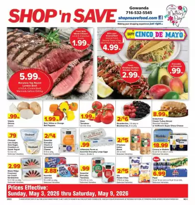 Shop 'n Save weekly ad (valid until 9-05)