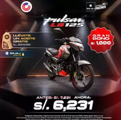 Pulsar (válido hasta 31-05)