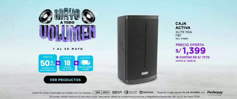 Catálogo Audiomusica (válido hasta 20-05)
