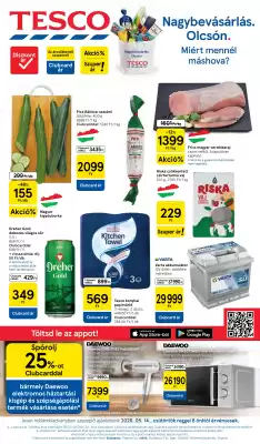 Tesco akciós újság (érvényes eddig: 20-05)