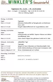 Winkler Markt Flugblatt Seite 1
