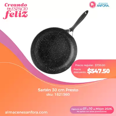 Almacenes Anfora (válido hasta 10-05)