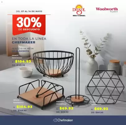 Catálogo Woolworth (válido hasta 14-05)