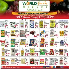 World Fresh Market weekly ad week 19 Page 1