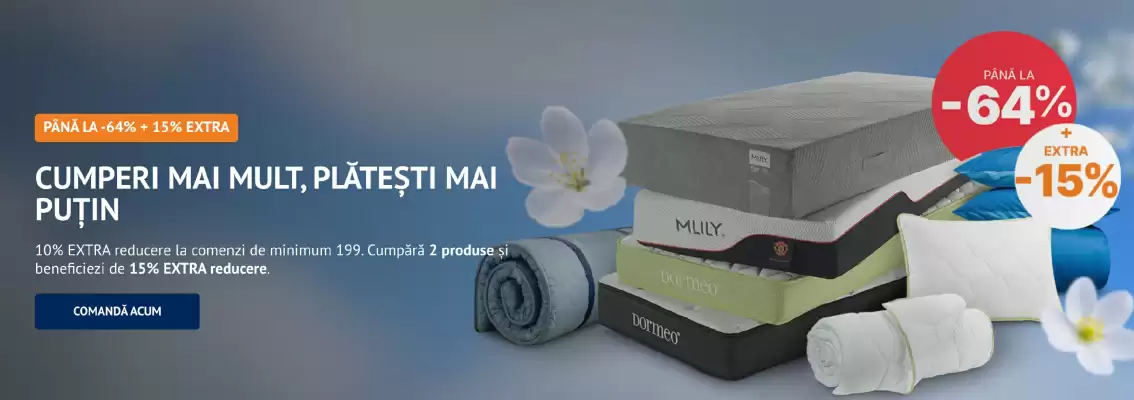Dormeo (valid până la 11-05)