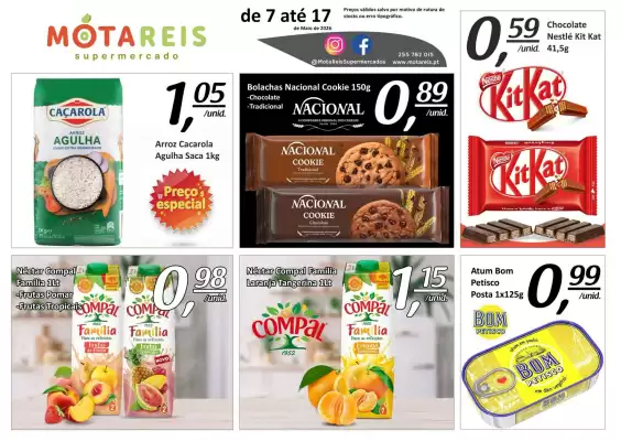 Folheto Mota Reis (válido até 17-05)