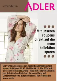 Adler Prospekt Seite 1