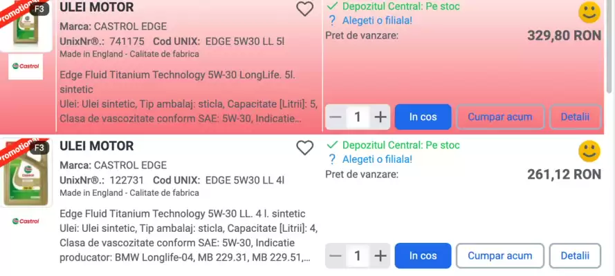 UNIX Auto (valid până la 14-05)