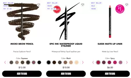Catalog NYX Pagină 3