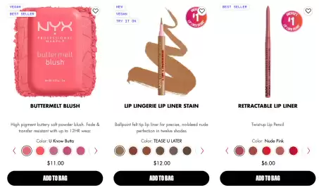 Catalog NYX Pagină 4