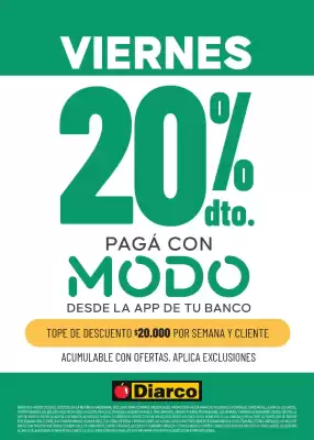 Diarco (válido hasta 8-05)