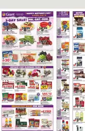 Giant Food weekly ad week 19 Page 1