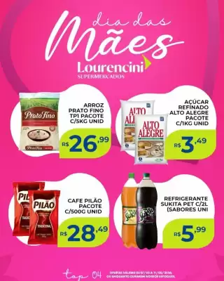 Catálogo Lourencini Supermercados (válido até 11-05)