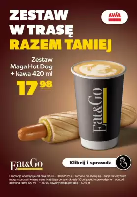 AVIA Stacje Paliw gazetka (ważność do 30-06)