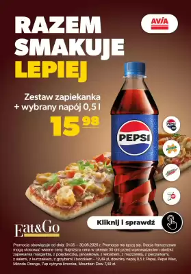 AVIA Stacje Paliw gazetka (ważność do 30-06)