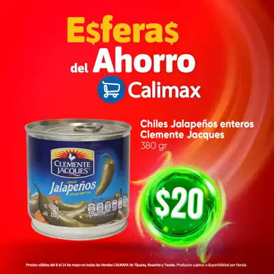 Calimax (válido hasta 14-05)