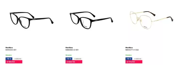 Eiffel Optic leták Strana 1