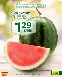 Folleto Supermercados Dani semana 19 Página 1