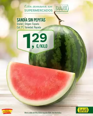 Folleto Supermercados Dani (válido hasta el 13-05)