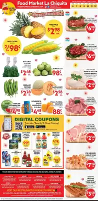 La Chiquita Food Market (valid until 12-05)