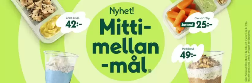 Pressbyrån reklamblad Sida 1