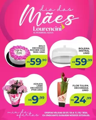 Catálogo Lourencini Supermercados (válido até 11-05)