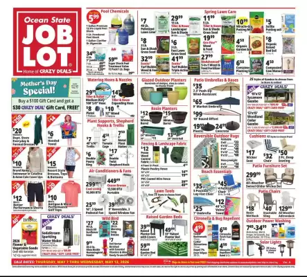 Ocean State Job Lot flyer