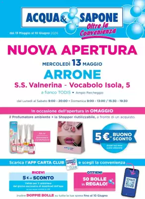 Acqua & Sapone (valido fino al 10-06)