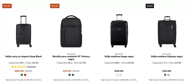 Catálogo Samsonite semana 19 Página 1