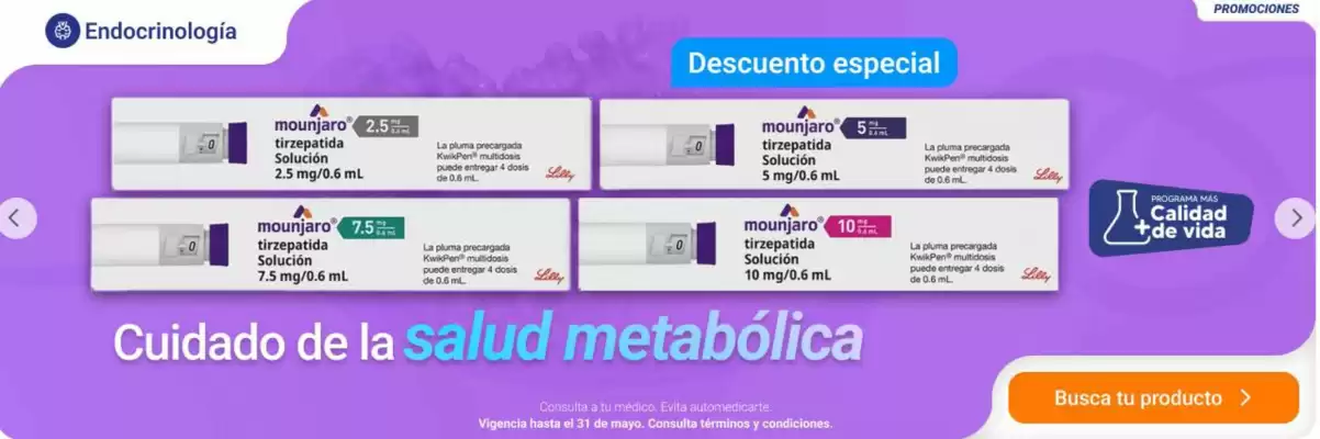 Farmacias Especializadas (válido hasta 31-05)