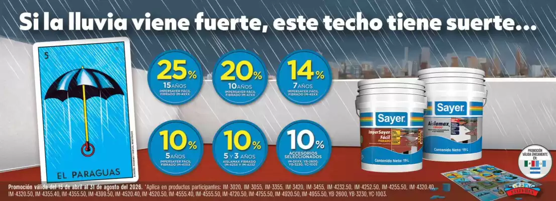 Sayer (válido hasta 31-08)