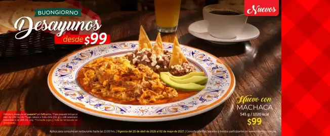 Catálogo Italianni's Pizza Página 1