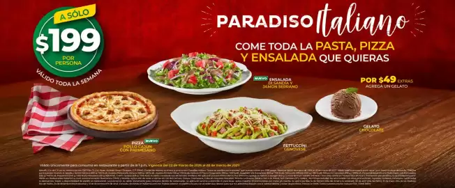Catálogo Italianni's Pizza Página 3
