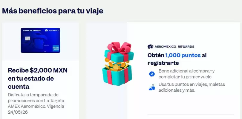Aeromexico (válido hasta 24-05)