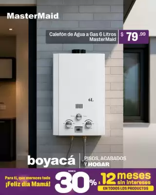 Boyacá (válido hasta 10-05)