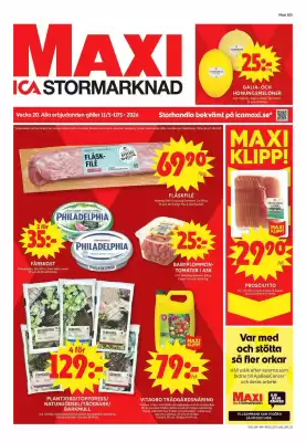 ICA Maxi reklamblad