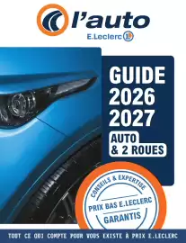 Catalogue E.Leclerc L'Auto page 1